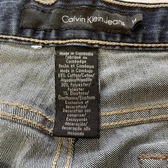 Calvin Klein Jeans Size 14 - Picture 2 of 4